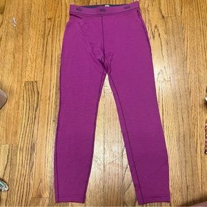 REI Merino wool base layer underwear youth legging size XS 6-7  Years